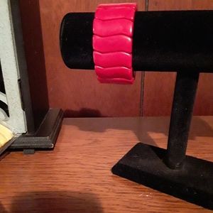 RED TURQUOISE BANGLE BRACELET